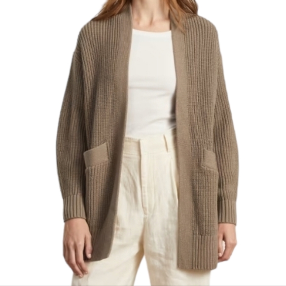 Everlane Sweaters Everlane Organic Cotton Oversized Ribbed Cardigan